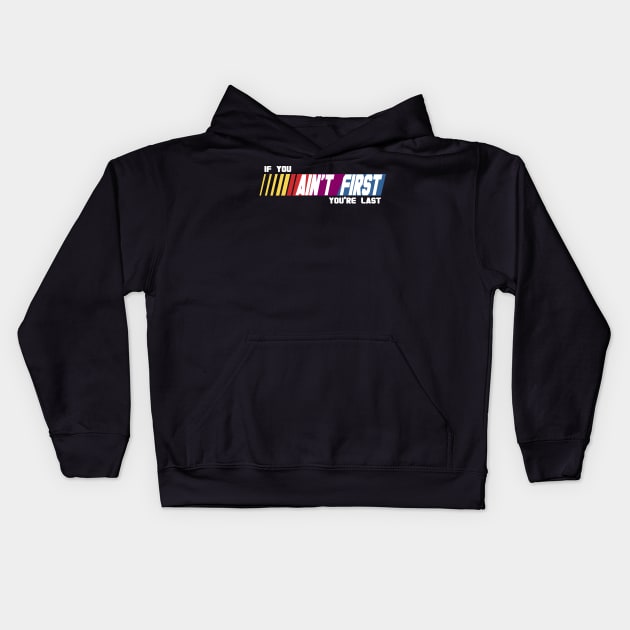 Last Place Kids Hoodie by fishbiscuit